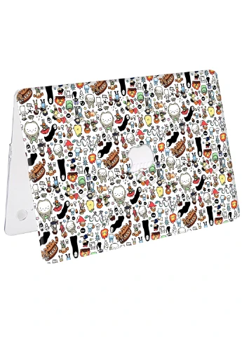 Чохол пластиковий для Apple MacBook Pro Retina 15 A1398 My neighbor Totoro and Spirited Away (6353-2392) MobiPrint (218857953)
