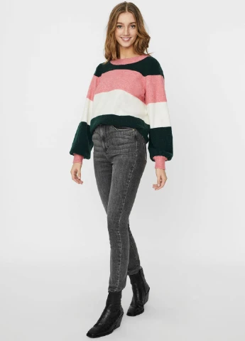 Комбінований демісезонний светр Vero Moda