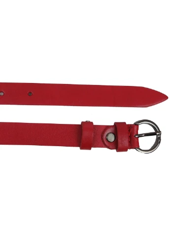 Жіночий шкіряний ремінь 110-130х2 см Skipper (252415764)