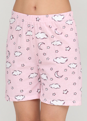 Сиреневая всесезон комплект (футболка, шорты) Boyraz Pijama