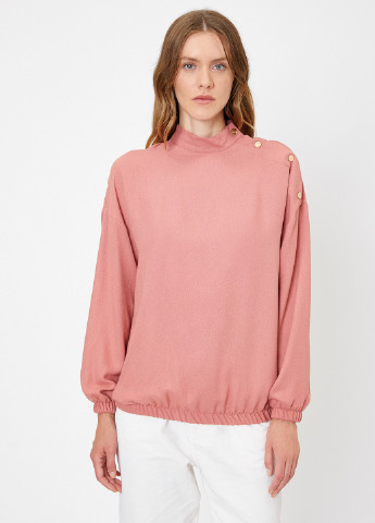 Темно-рожева демісезонна блуза KOTON