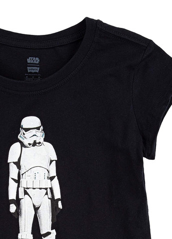 Чорна літня футболка Levi's