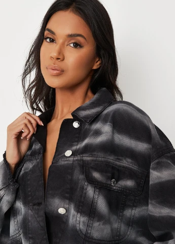 Темно-серая демисезонная куртка Missguided