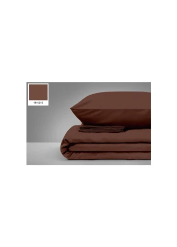 Постільна білизна Бязь Premium Chocolate Perla 200х220 євро (2200000949257) Mirson (254008987)