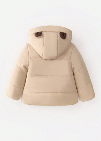 Бежева демісезонна куртка SHEIN