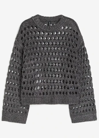 Серый демисезонный джемпер джемпер H&M