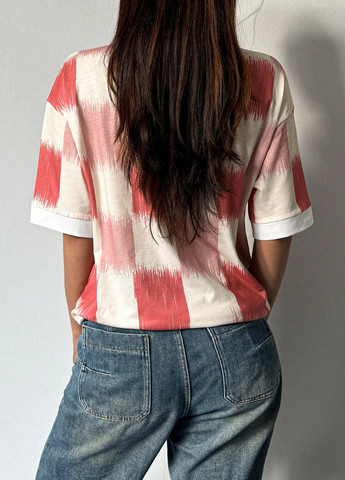 Цветная женская футболка-поло SHEIN с надписью