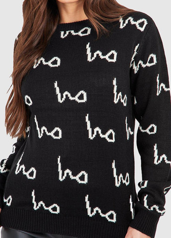 Чорний зимовий джемпер джемпер Boohoo