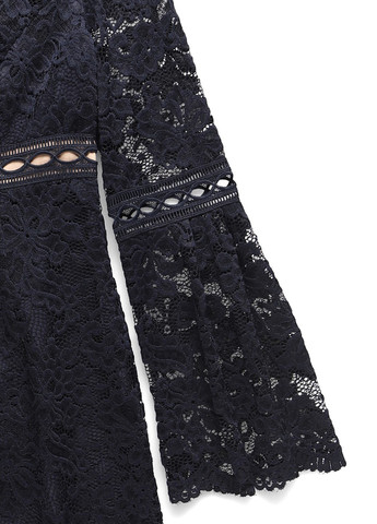 Темно-синя кежуал сукня Apart однотонна