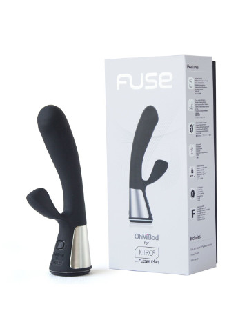 Інтерактивний вібратор-кролик Ohmibod Fuse for Black Kiiroo (254551225)