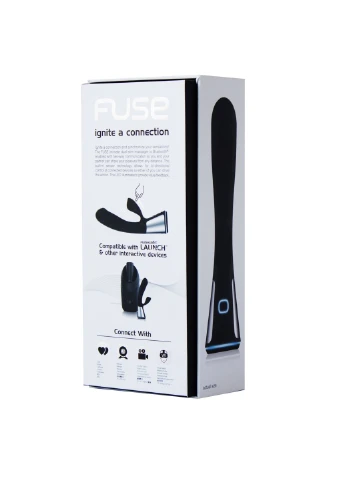Інтерактивний вібратор-кролик Ohmibod Fuse for Black Kiiroo (254551225)