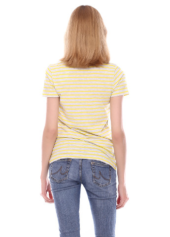 Желтая летняя футболка Sol's