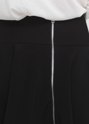 Черная кэжуал однотонная юбка DKNY клешированная