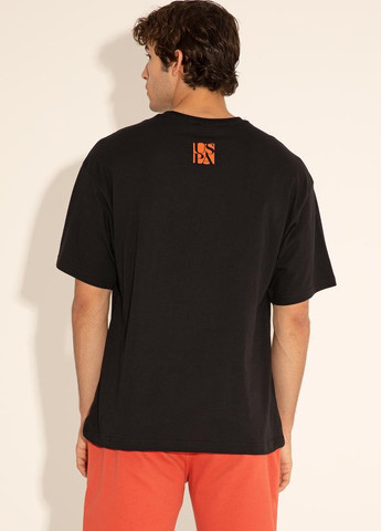 Черная футболка U.S. Polo Assn.