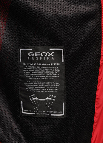 Червона демісезонна вітровка Geox