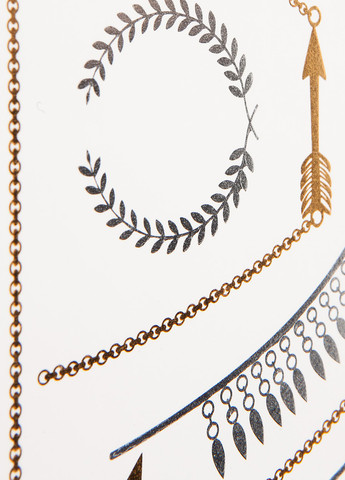 Наклейка, 21х14 см Stradivarius (308072721)