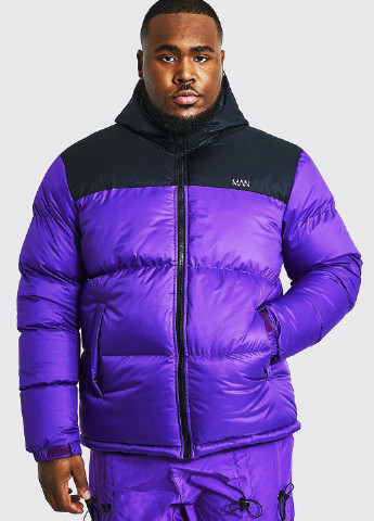 Фиолетовая зимняя куртка Boohoo