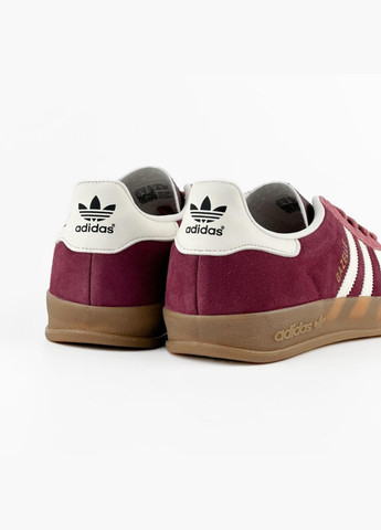 Кроссовки IF9647 adidas Gazelle Indoor бордовые демисезоны (317251664)