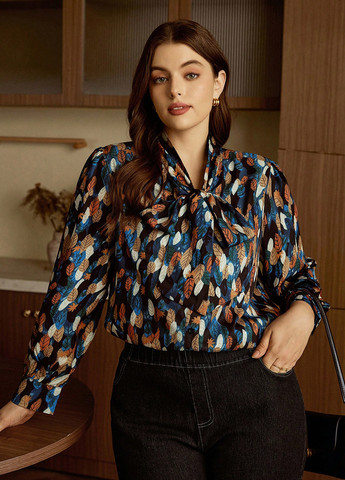 Комбінована блуза SHEIN