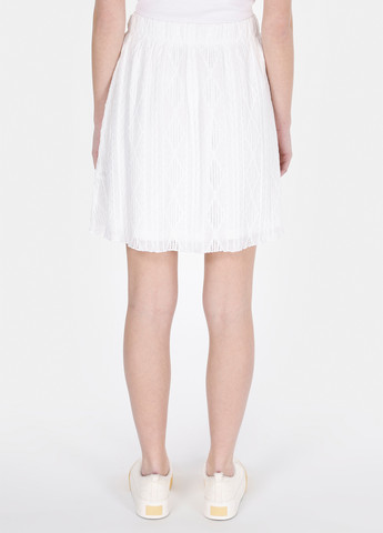 Белая кэжуал однотонная юбка Colin's клешированная