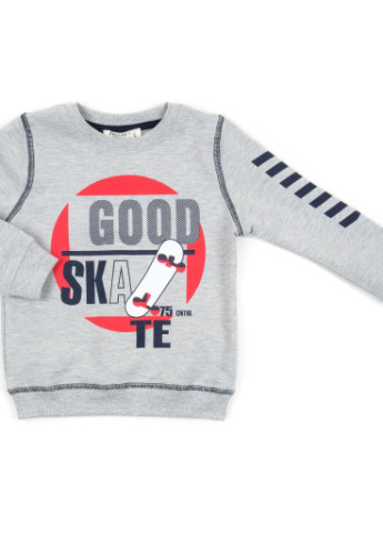 Красный демисезонный костюм десткий "good skate" (13263-116b-gray) Breeze