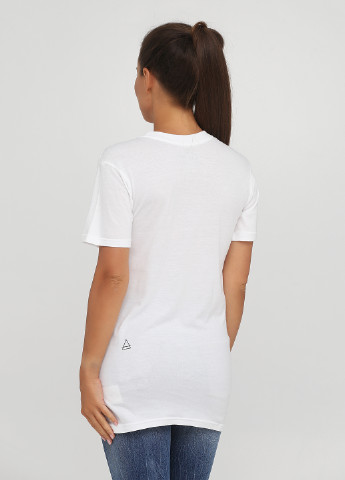 Белая летняя футболка Eleven Paris