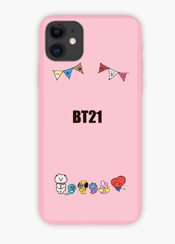 Чохол силіконовий Apple Iphone 11 БТС (BTS) (9230-1168) MobiPrint (219347532)