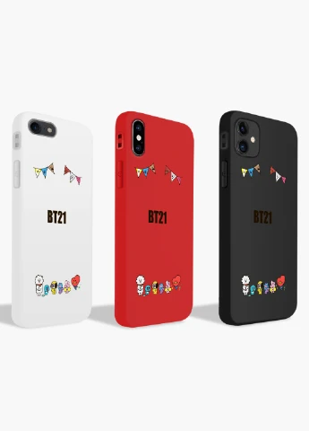 Чохол силіконовий Apple Iphone 11 БТС (BTS) (9230-1168) MobiPrint (219347532)