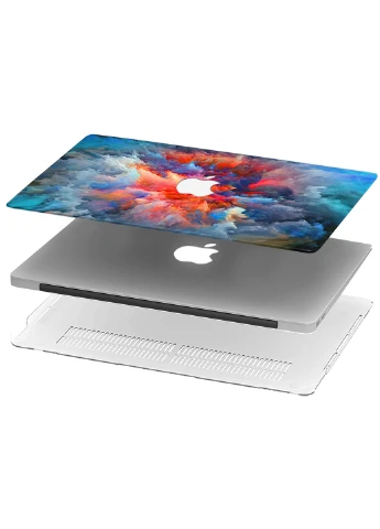 Чохол пластиковий для Apple MacBook 12 A1534 / A1931 Барвистий вибух (Color Boom) (3365-1920) MobiPrint (218539535)