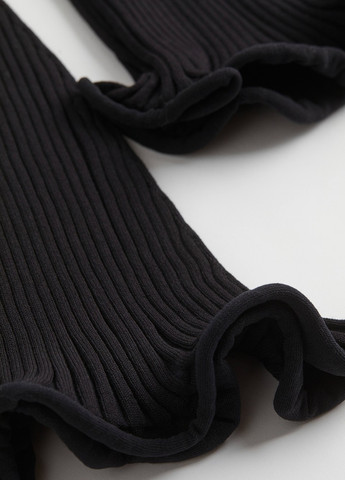 Черный демисезонный джемпер пуловер H&M