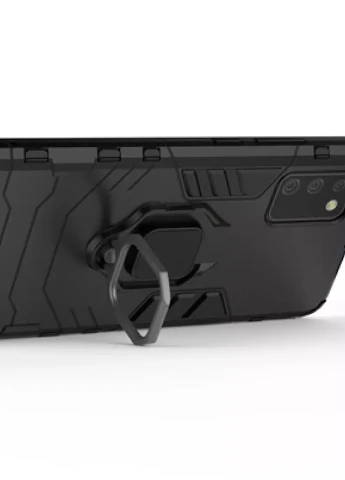 Ударостійкий чохол Transformer Ring for Magnet для Samsung Galaxy A02s Чорний / Soul Black (is_00000042910_4) Epik (238480471)