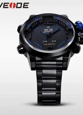 Чоловічі Годинники Sport Blue кварцові спортивні Weide (226699228)