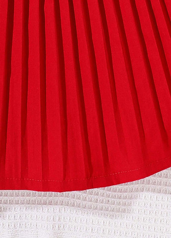 Красный демисезонный костюм (платье, жакет) тройка, с платьем SHEIN