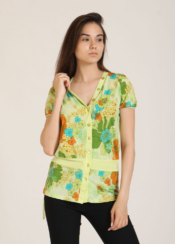 Комбинированная летняя блуза Glance