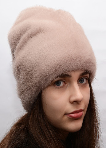 Женская норковая шапка кубанка Меховой Стиль рукавичка (221201374)