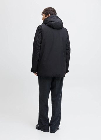 Черная демисезонная куртка Jack & Jones