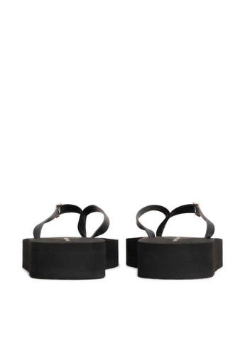 Черные кэжуал вьетнамки Tommy Hilfiger с логотипом