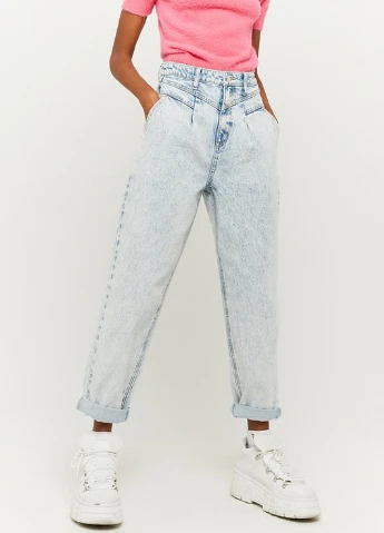 Джинсы Skinny Jeans - WOVEN HW MOM DENIM Tally Weijl - (228499680)