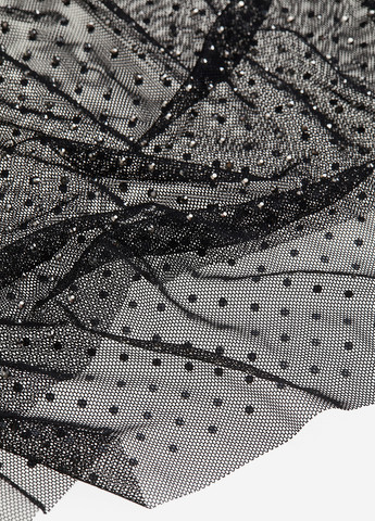 Чорна вечірня сукня а-силует H&M однотонна