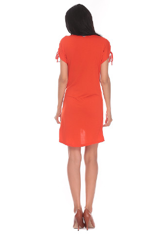 Оранжевое кэжуал платье Killah однотонное