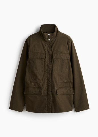 Коричнева демісезонна куртка H&M