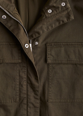 Коричнева демісезонна куртка H&M