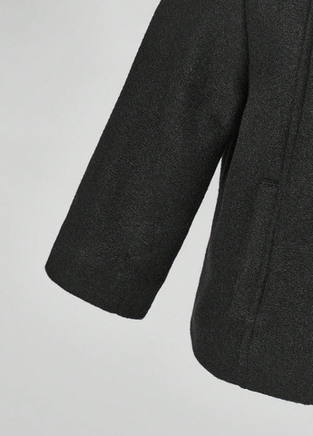 Чорне демісезонне Пальто SHEIN