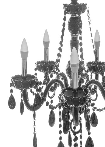 Люстра свічка підвісна кришталева класична BCL-685S/5 E14 BK Brille (251290902)