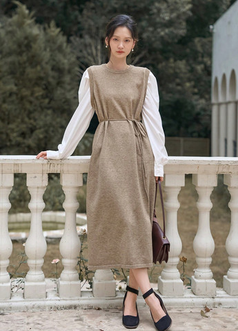 Коричнева кежуал сукня Dazy однотонна