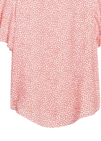 Красная блузка с рукавами клёш H&M