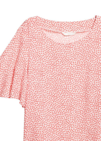 Красная блузка с рукавами клёш H&M