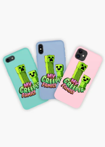 Чохол силіконовий Apple Iphone Xs Майнкрафт (Minecraft) (8938-1176) MobiPrint (219348034)