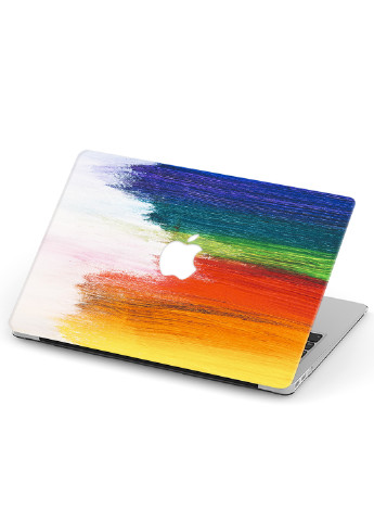Чохол пластиковий для Apple MacBook Pro 13 A2289/A2251/A2338 Акварельний веселка (Watercolor rainbow) (9772-2330) MobiPrint (218987390)