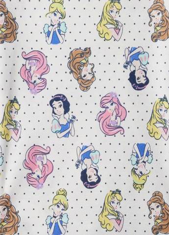 Біла всесезон піжама (футболка, шорти) футболка + шорти Gap